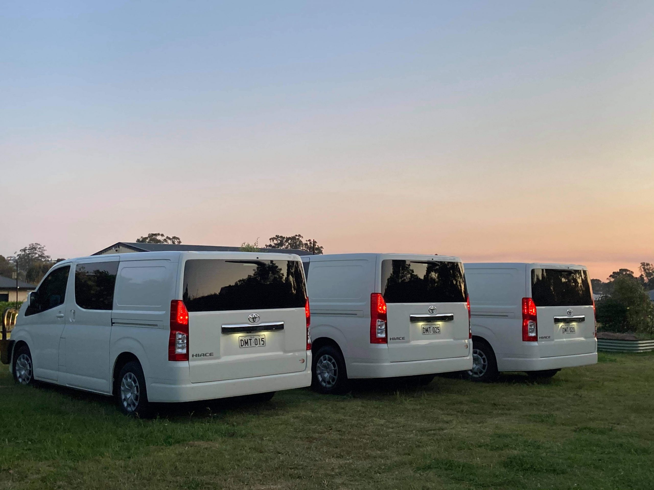 Fully equipped mortuary transport vans